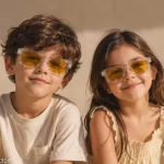kids sunglasses yellow