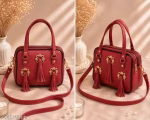 women handbag in red - Image 3
