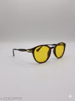 Pento o yellow glass sunglasses