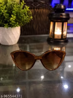 Brown butterfly design women sunglasses - Image 2