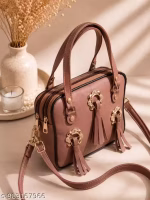 women handbag in brown - Image 3