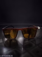 brown classy sunglasses for men matte frame look - Image 2