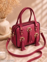 women handbag in red